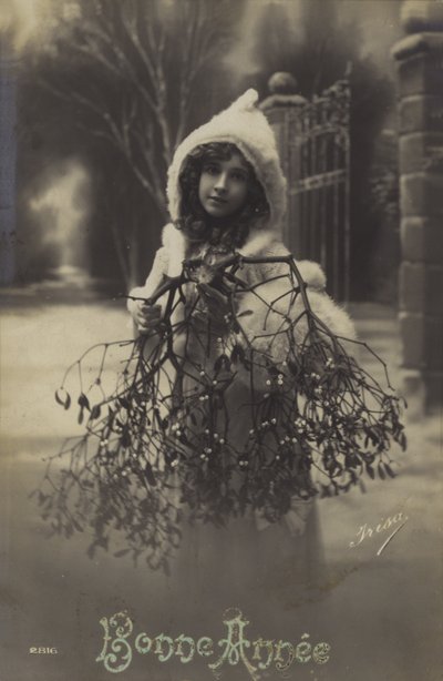 ökseotu taşıyan kız by French Photographer